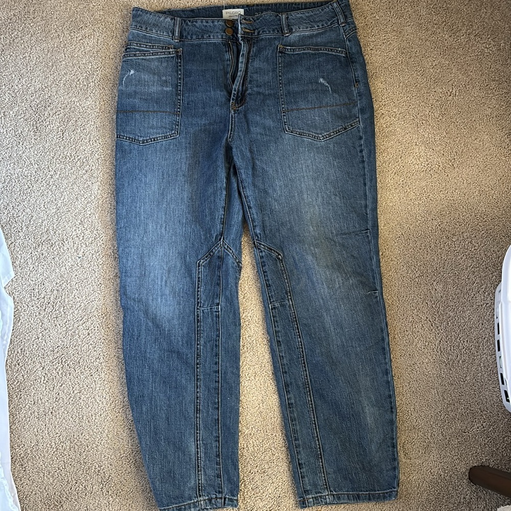 Anthropologie Pilcro Blue Denim Jeans